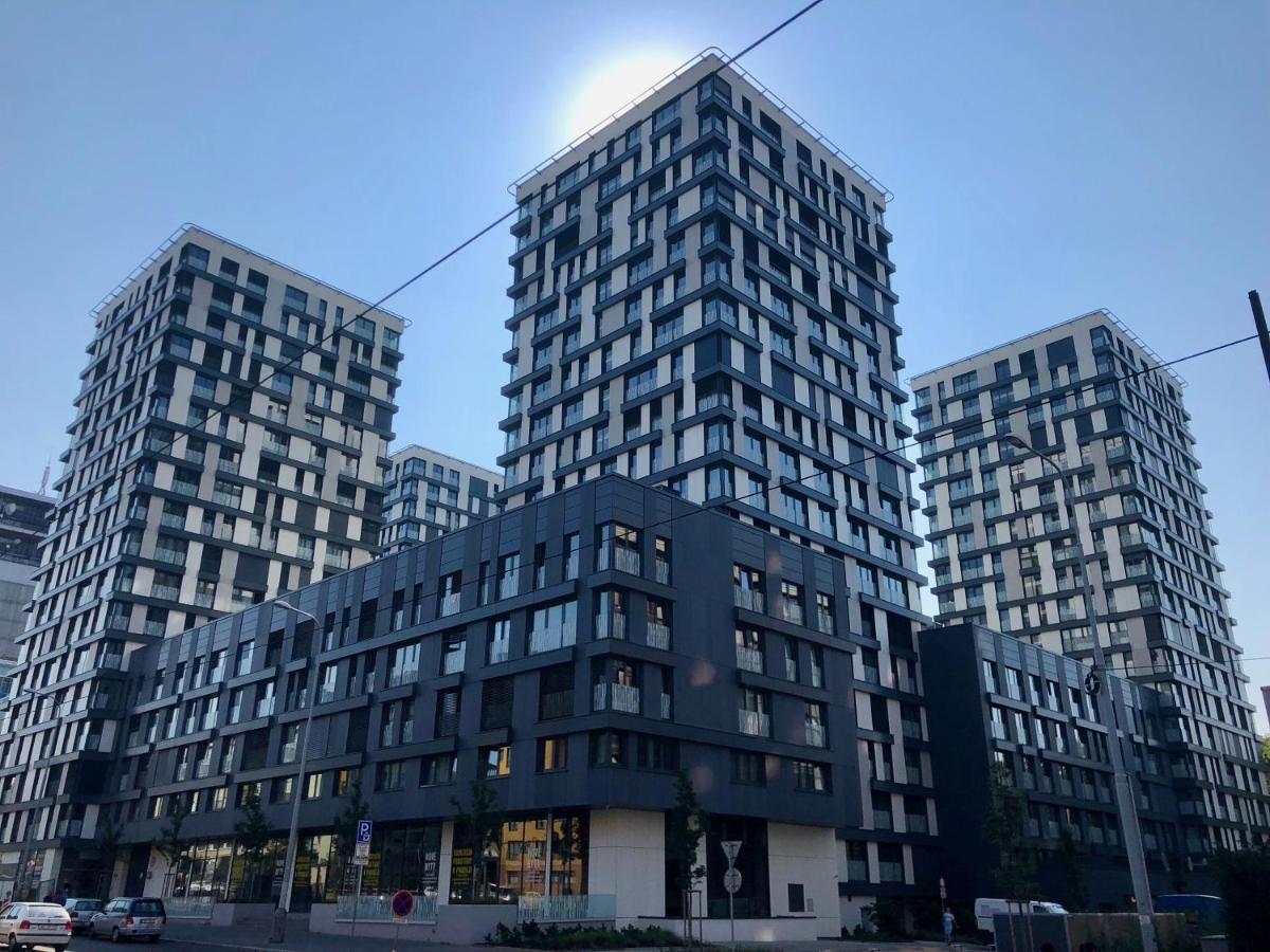 Centrum Park Apartment+ Prag Exteriör bild