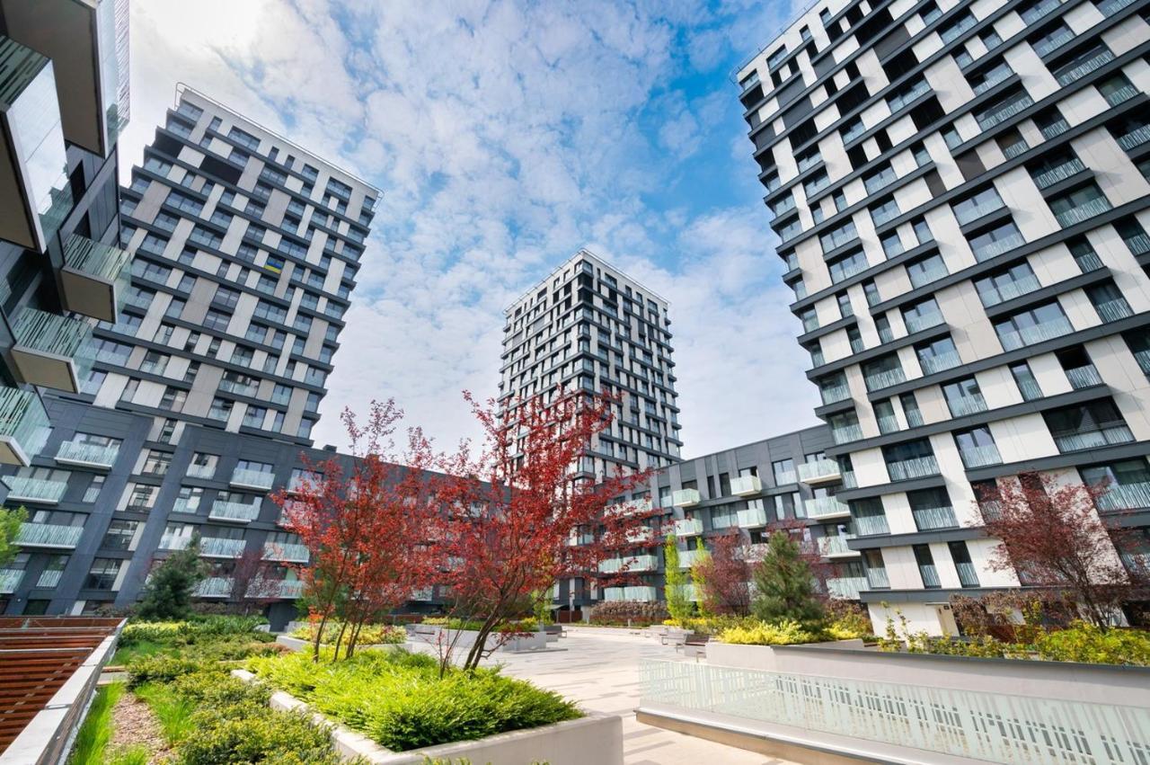 Centrum Park Apartment+ Prag Exteriör bild