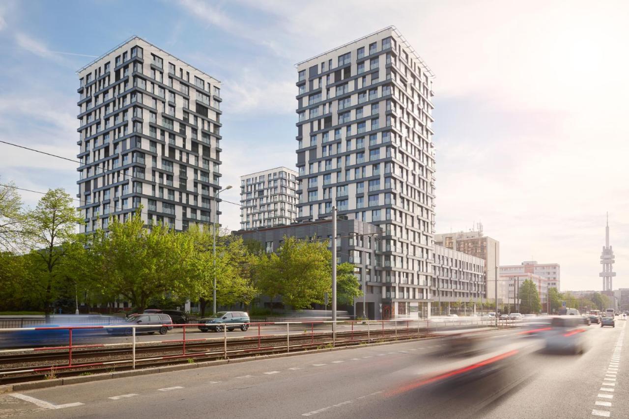 Centrum Park Apartment+ Prag Exteriör bild